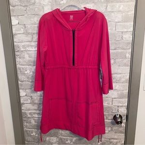 Nwt Title nine hooded swelter shelter dress sz L #D1
